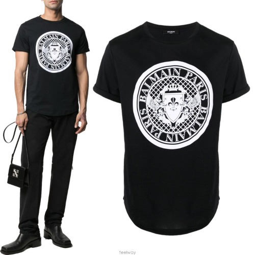 발망 메달리온 반팔 티셔츠 21SS- VH1EF010 B030 (0PA) 