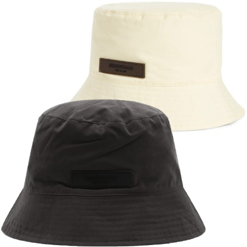  피어오브갓 에센셜  버킷햇 벙거지 모자 (BLACK) (YELLOW) 